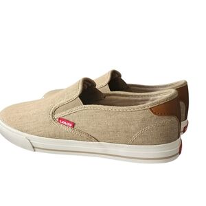 Levi's Tan Slip-On Sneakers